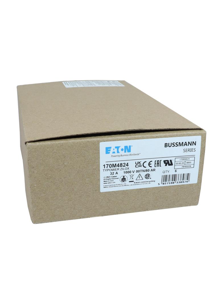 32A 1000V 00TN/80 aR INDICATOR FUSE Wkładka szybka 32A AC 1000V rozmiar 00 30x47x98 mm aR D 170M4824