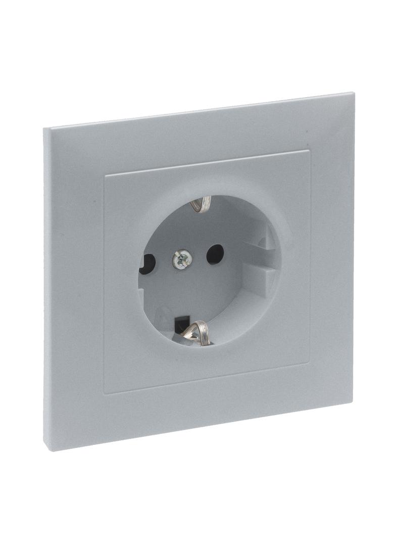Suno Gniazdo Podwójne Z Uziemieniem Schuko 2x2P+Z Z Przesłoną Zaciski Automatyczne (Monoblok) Czarny 721426 721328 LEGRAND