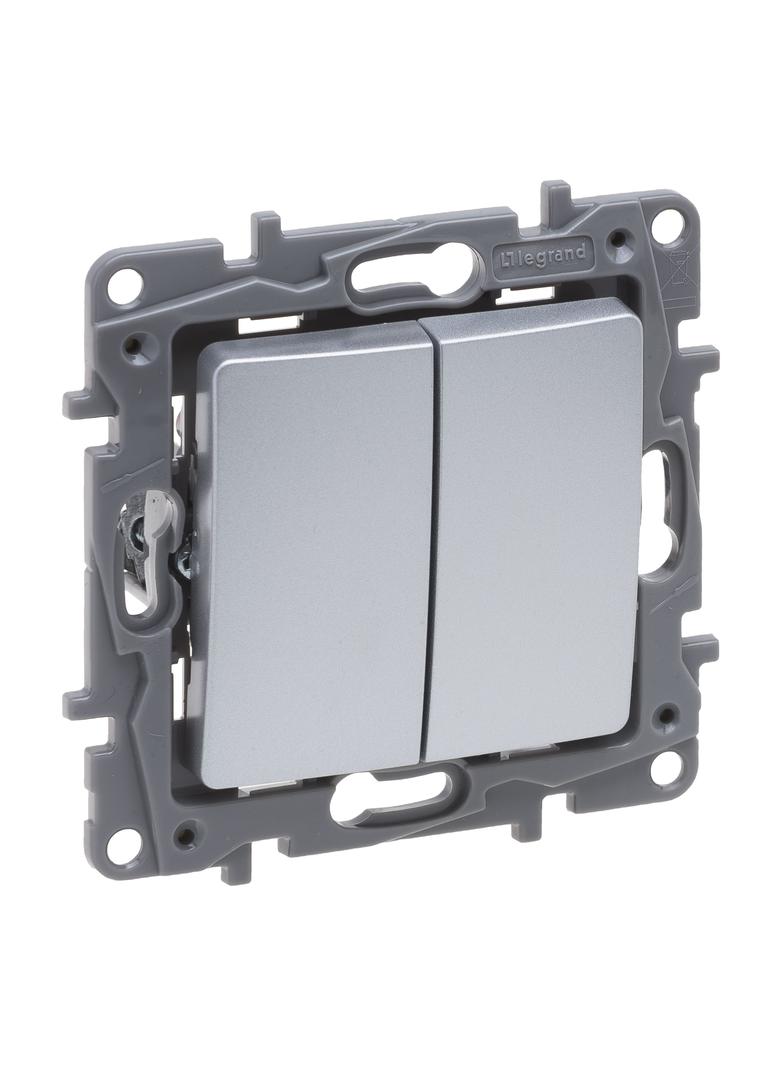 Niloe Selection - Łącznik Świecznikowy 10 Ax Aluminium 762105 LEGRAND