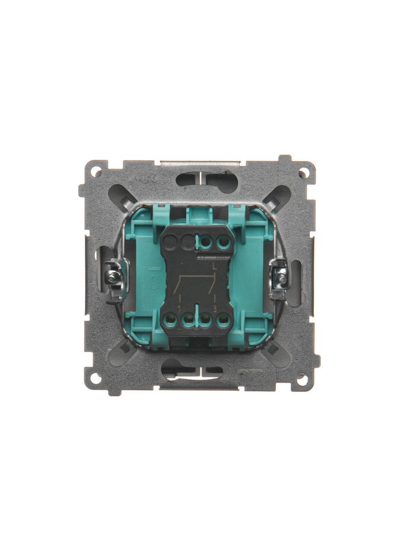 Simon Basic Łącznik świecznikowy 16A 250V zaciski śrubowe stal inox BMW5A.01/21 KONTAKT