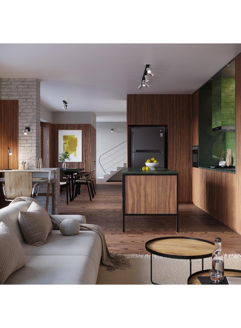 Plafon WINX 4L czarny/chrom