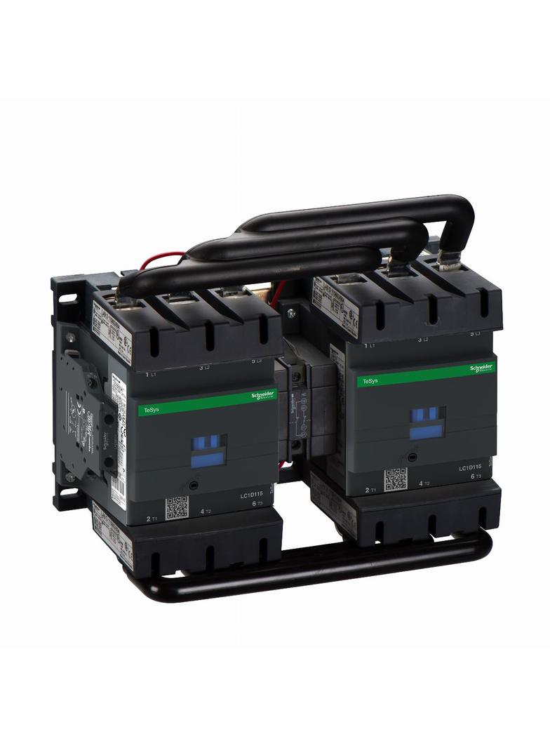 Stycznik nawrotny I= 115A AC-3 napięcie cewki 230 V AC LC2D115P7 SCHNEIDER