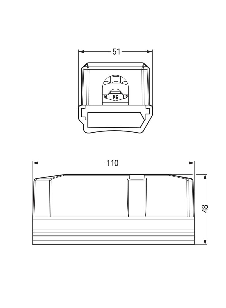 WINSTA IDC moduł odejściowy 5 x 4 mm2 /25szt./ WAGO