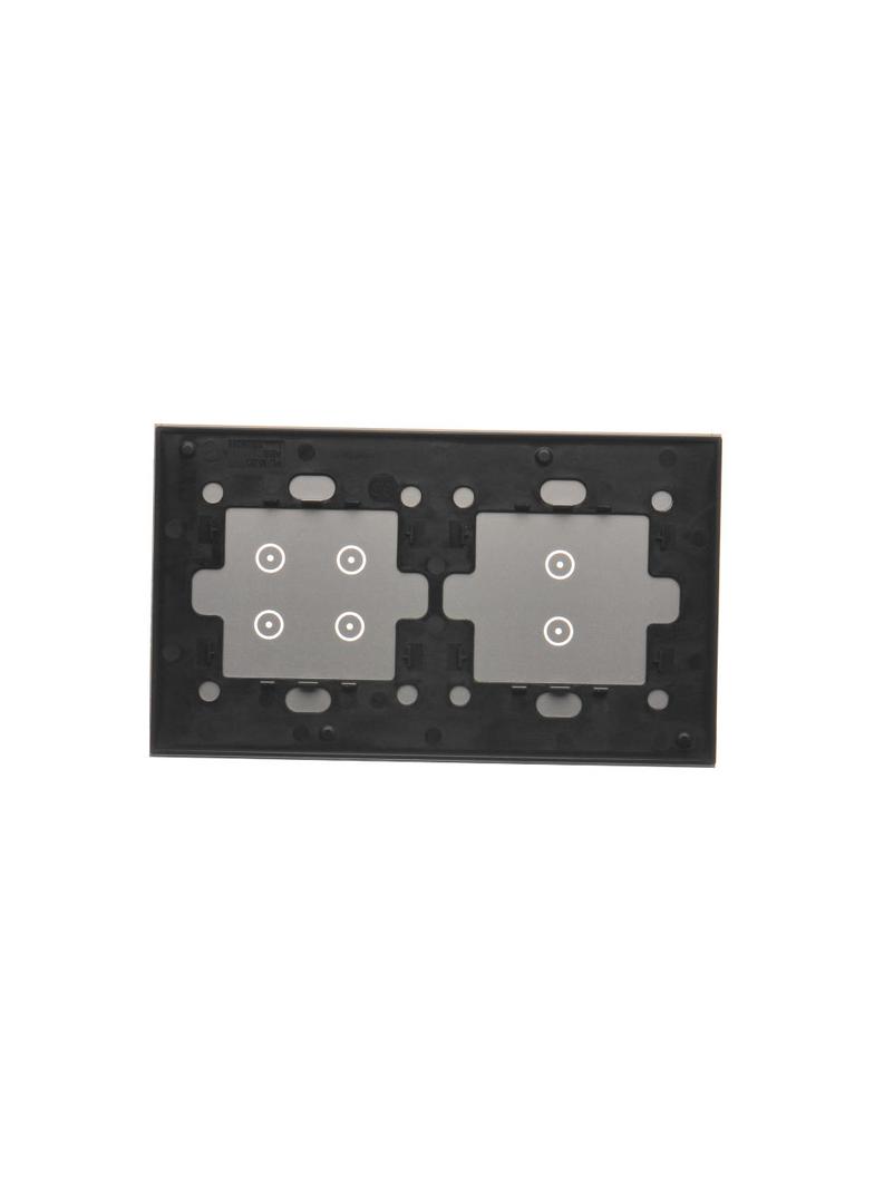 Simon 54 Touch Panel dotykowy S54 Touch 2 moduły 2 pola dotykowe pionowe + 4 pola dotykowe srebrna mgła DSTR234/71 KONTAKT