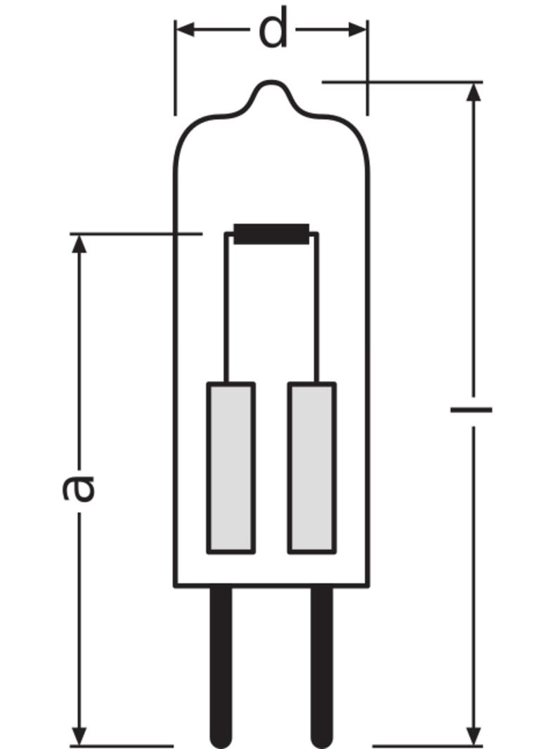 Żarówka halogenowa 5W 12V G4
