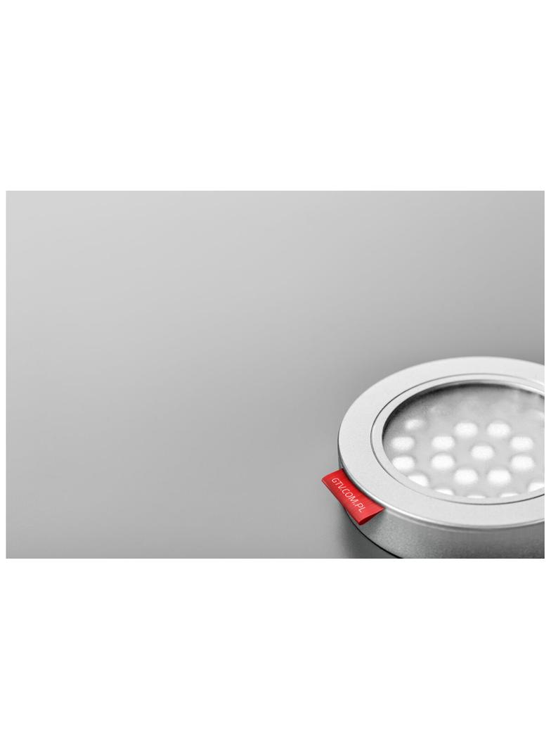 OPRAWA LEDOWA WPUSZCZANA Z DYSTANSEM VASCO, 12V DC, 24 SMD3528, CIEPŁY BIAŁY, 200CM PRZEWÓD Z MINIAM