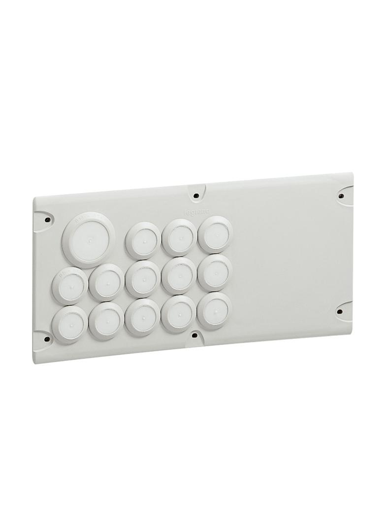 PŁYTA Z PRZEPUSTAMI KABLOWYMI 293 X 139 13 WEJŚĆ, Legrand