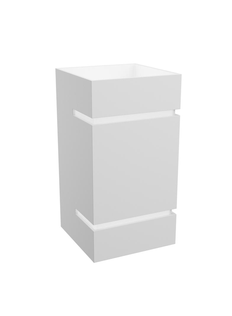 SQUALLA LUMO G9 KINKIET 230V IP20 80x150 BIAŁY KWADRATOWY