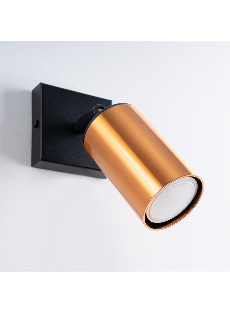 Kinkiet WINX czarny/miedź