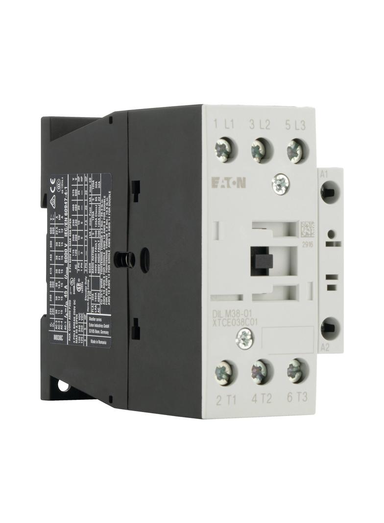 DILM38-01(110V50/60HZ) Stycznik mocy 38A (AC-3) 0Z 1R 112462 EATON