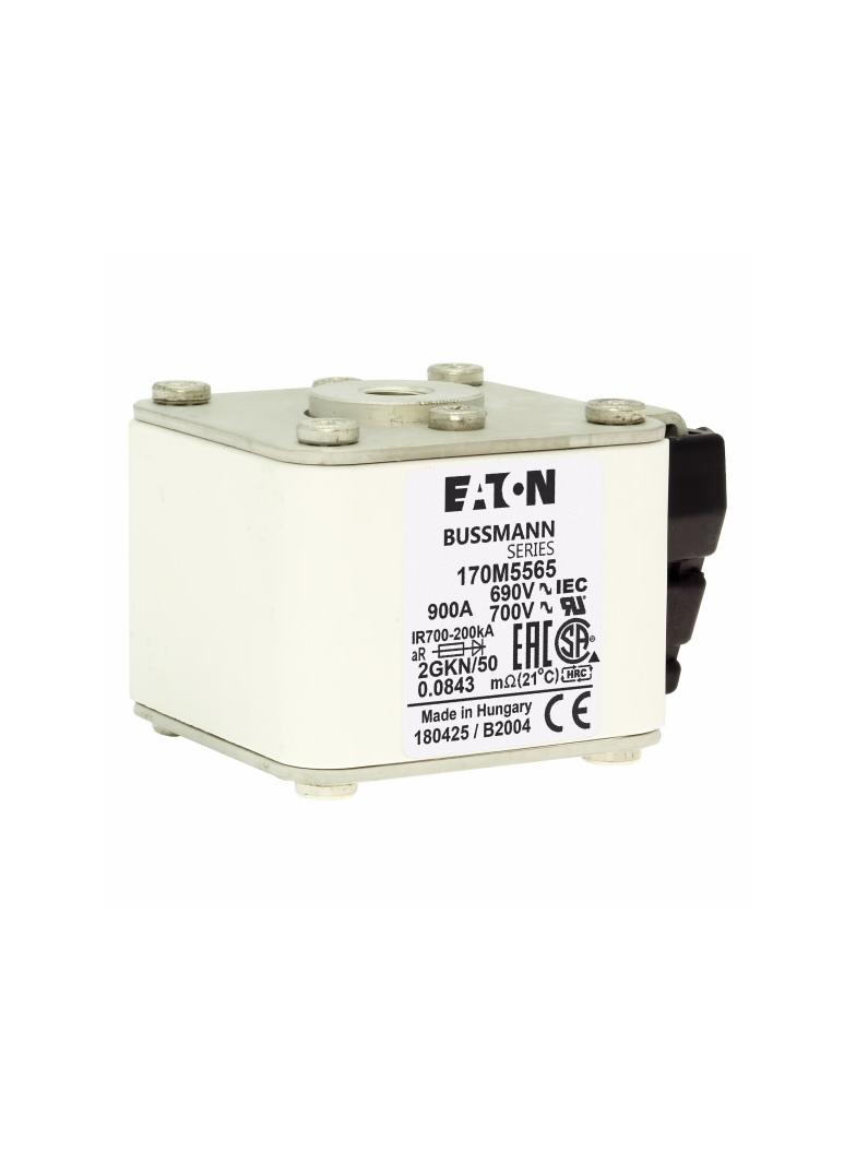 FUSE 900A 690V 2GKN/50 AR UC Wkładka szybka 900A AC 690V rozmiar 2 61x77x51 mm aR IEC UL, 170M5565 E