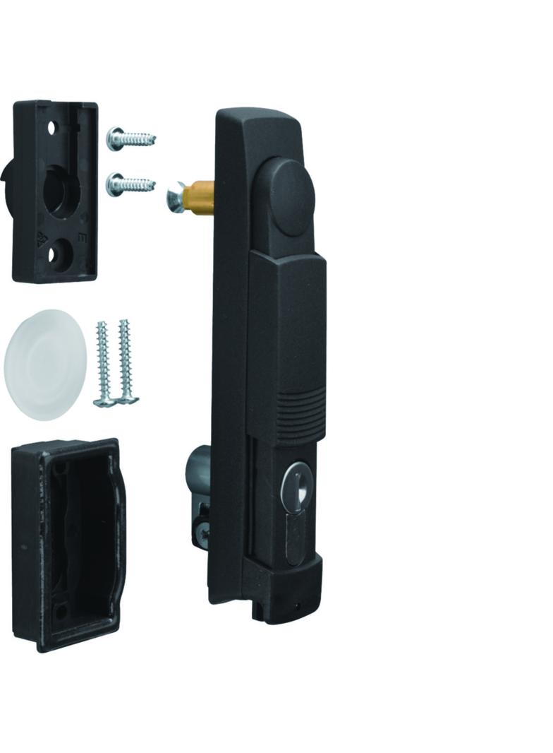 Zamek z rączką dla wkładów cylindrycznych nr455E FZ518N HAGER