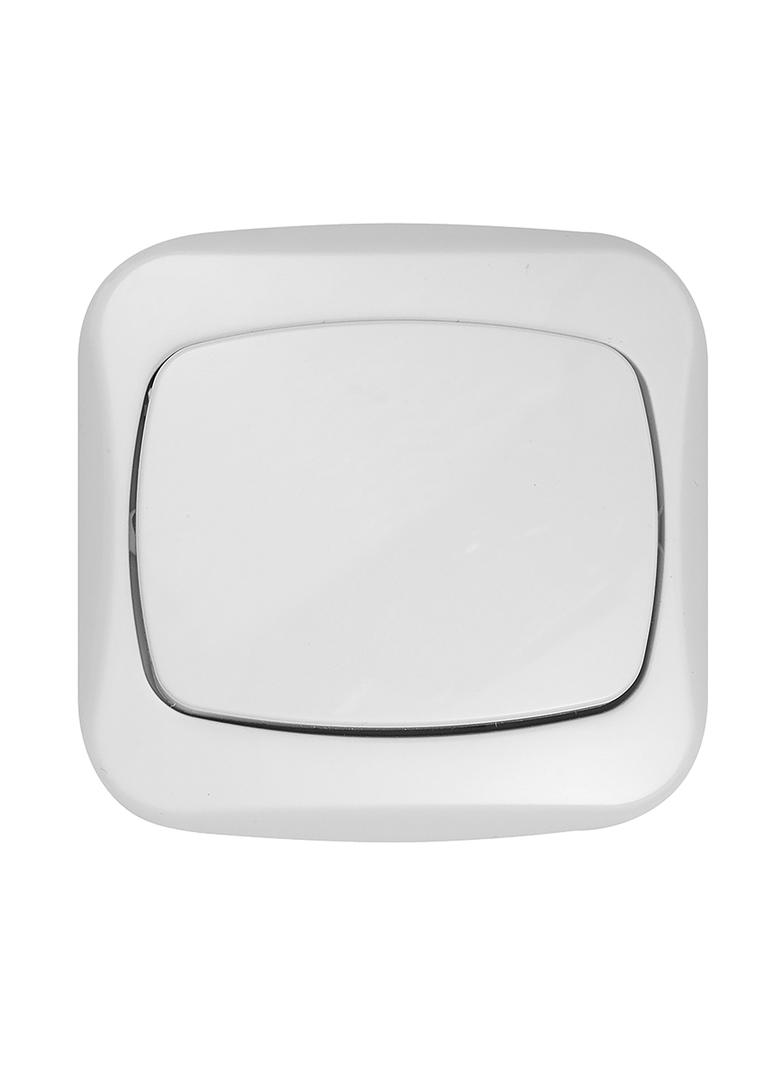 Łącznik podtynkowy 10A, 250V, zwierny światło/dzwonek, ATUT, biały WP-6/7A BIAŁY ORNO