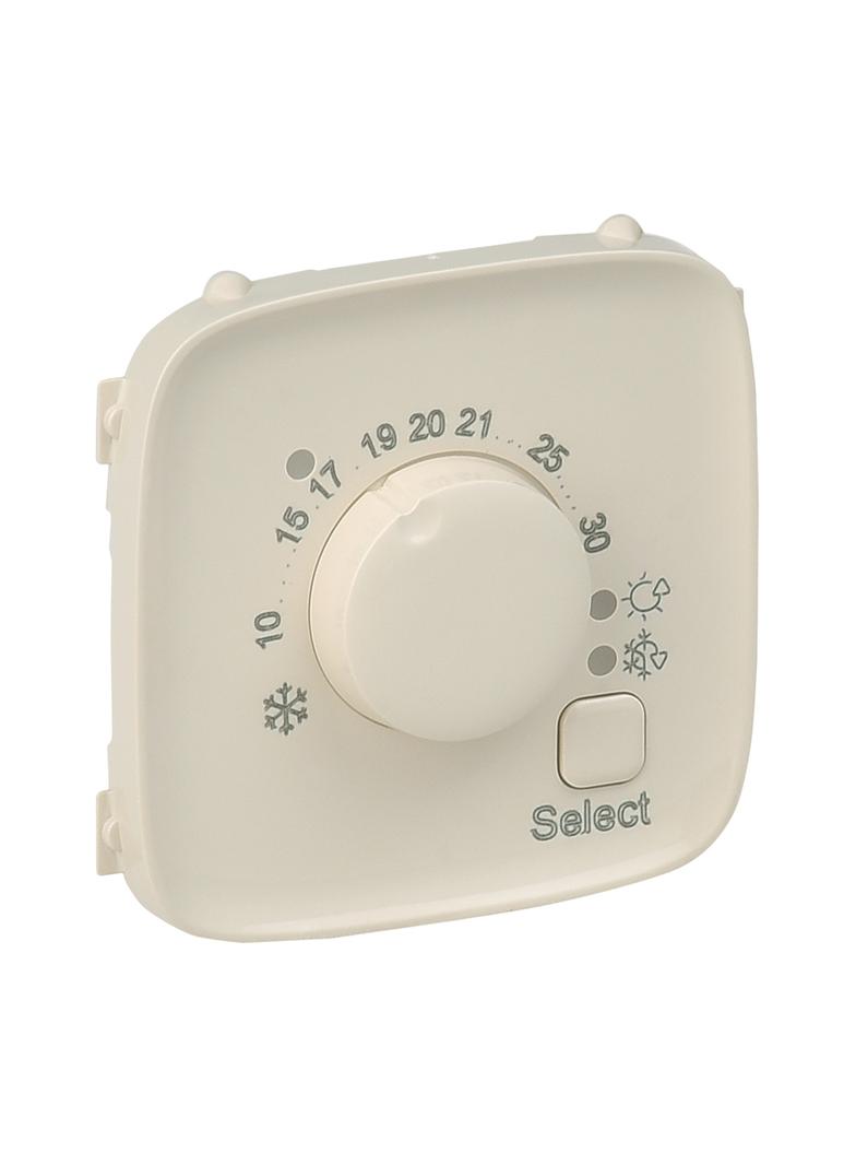 VALENA ALLURE - PLAKIETKA KREMOWA TERMOSTATU POKOJOWEGO, Legrand