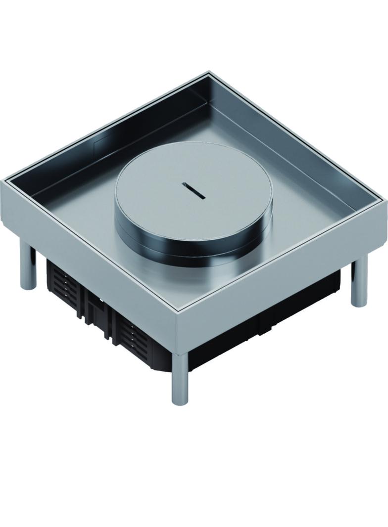 tehalit.VE-EE Pokrywa tubus IP54 20kN EKSQ06 200X200 25mm stal nierdzewna EKSQ060TM25 HAGER