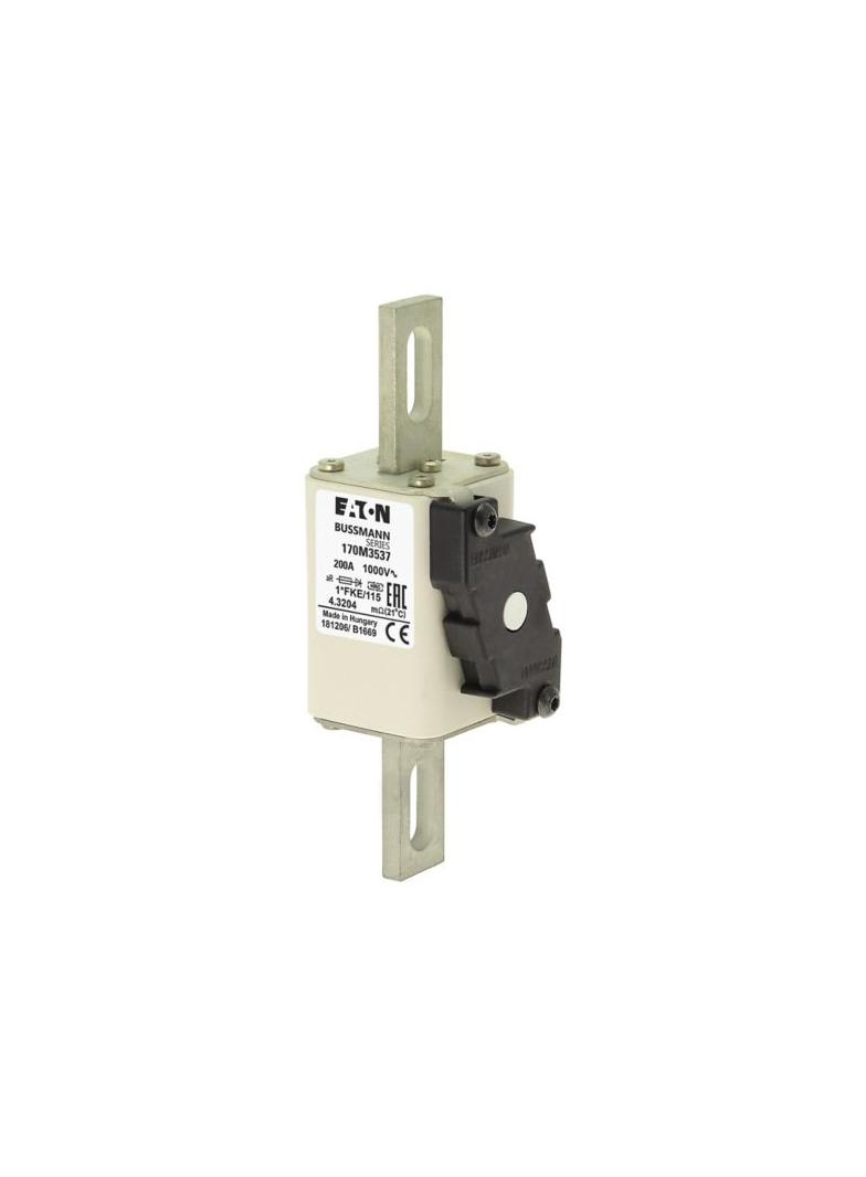 FUSE 200A 1000V 1*FKE/115 AR Wkładka szybka 200A AC 1000V rozmiar 1 43x60x156 mm aR, 170M3537 EATON