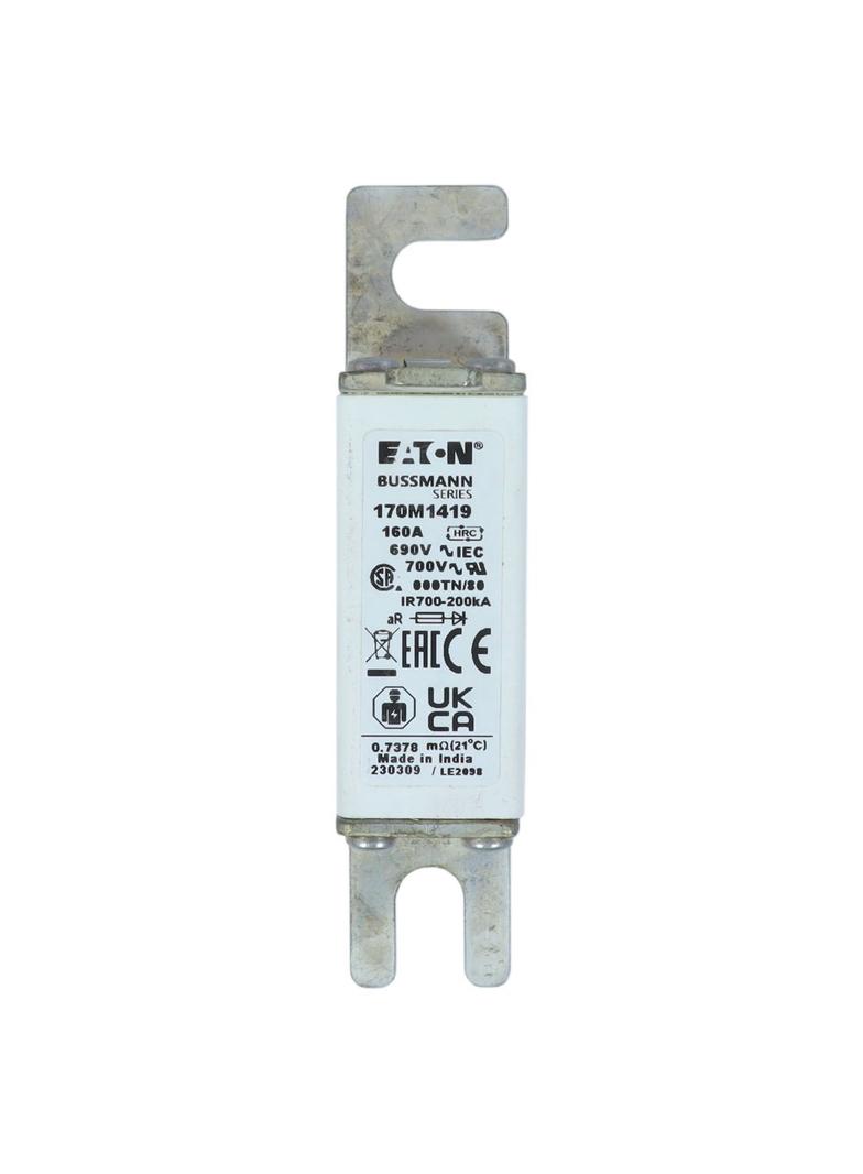 FUSE 160A 690V 000TN/80 AR UC Wkładka szybka 160A 690V 000TN/80 AR UC 170M1419 EATON