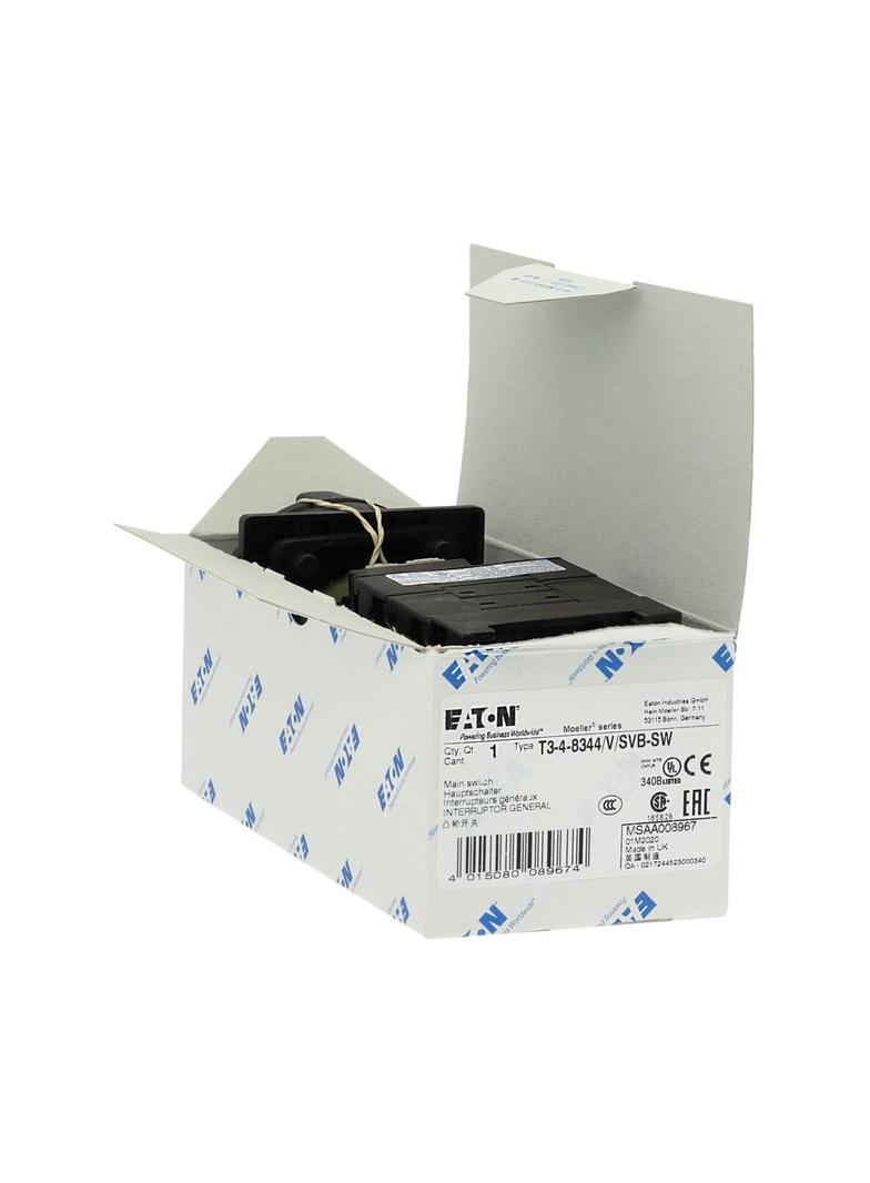 T3-4-8344/V/SVB-SW Łącznik krzywkowy 32A 13kW 008967 EATON