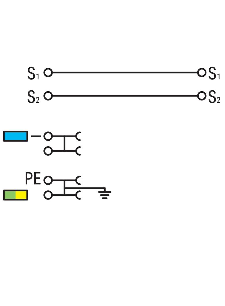 3-przewodowa złączka do elementów wykona
