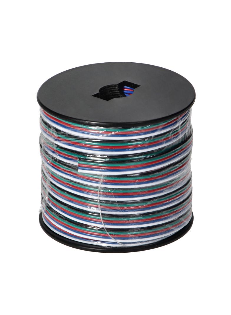 Przewód do taśm LED RGBW, 5x0,35mm2, 25m