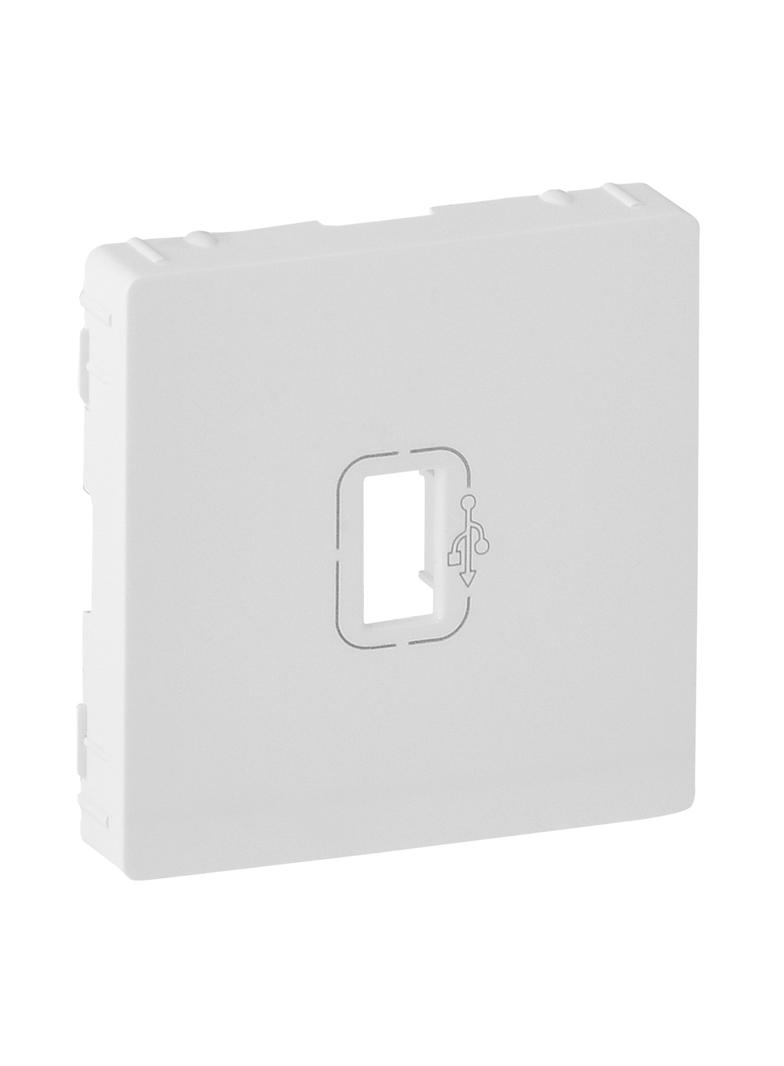 VALENA LIFE PLAKIETKA GNIAZDA USB 3.0 Z PRZEWODEM BIAŁA, Legrand