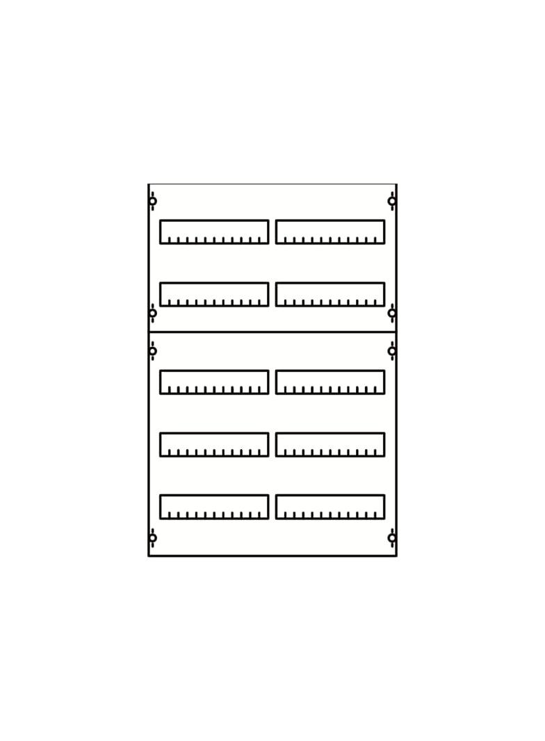 2V1A Pole rozdzielcze 2 kol.szer.