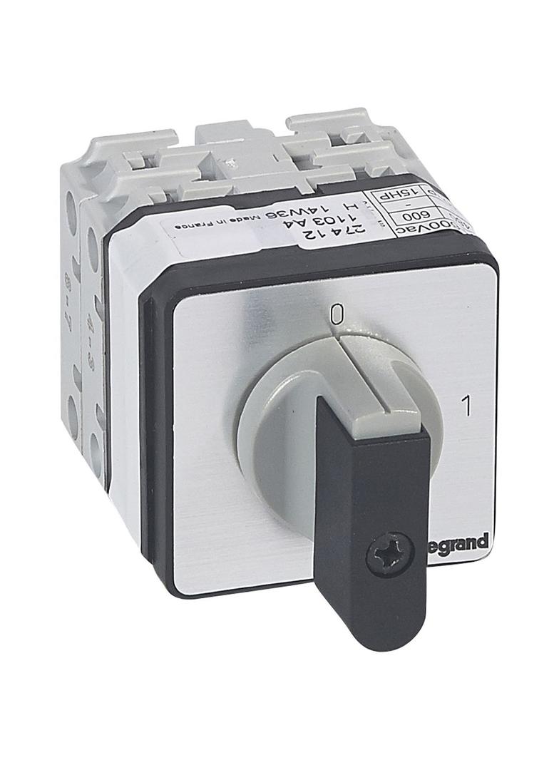 Przełącznik Krzywkowy 0-1 Pr21 25A 3P 027412 LEGRAND