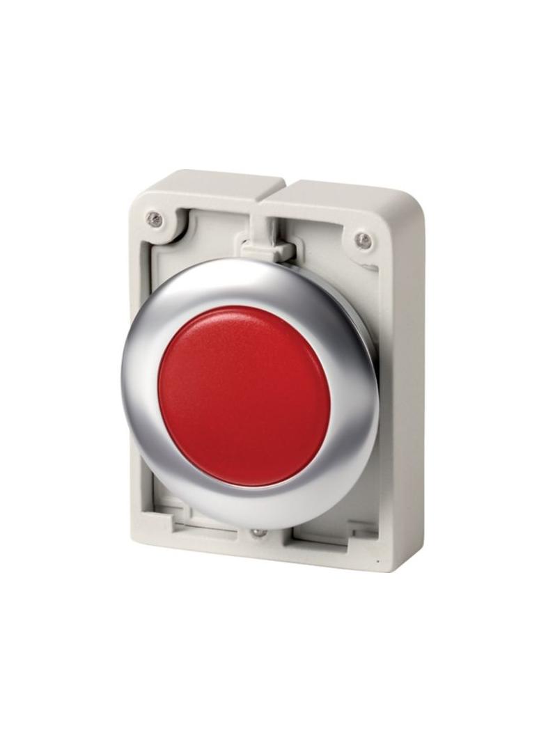 M30I-FL-R Lampka sygn. 30mm płaska czerwony stal nierdzewna 188043 EATON