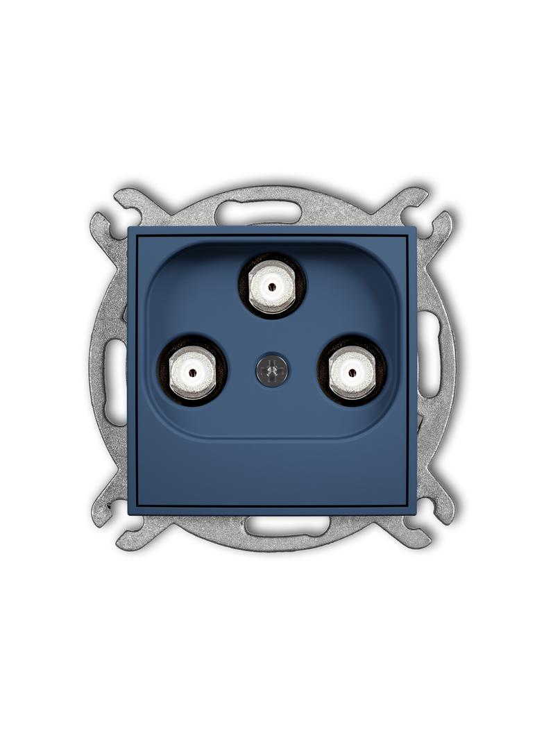ICON Gniazdo multimedialne 3F DATA (Vectra) navy blue 64IGMV KARLIK