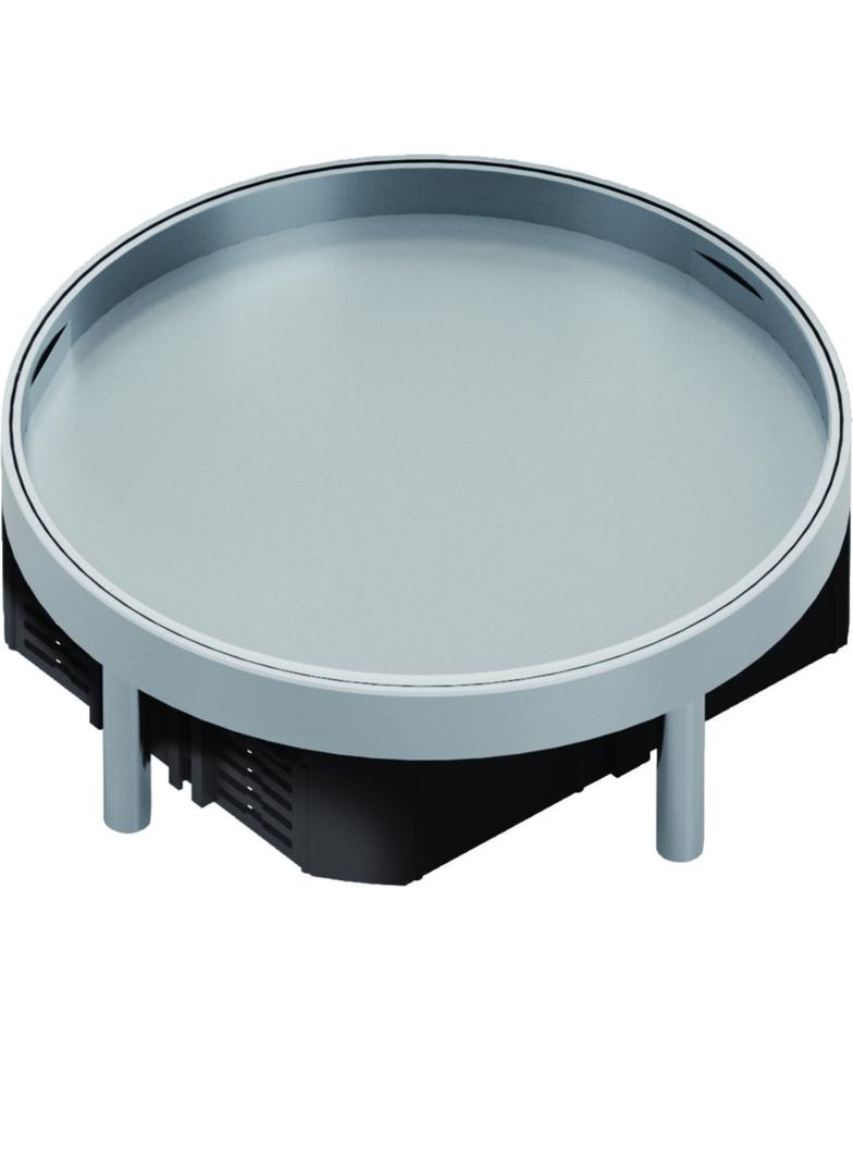 tehalit.VE-EE Pokrywa pełna IP54 5kN EKR06 fi215 15mm stal nierdzewna EKR060BL15 HAGER