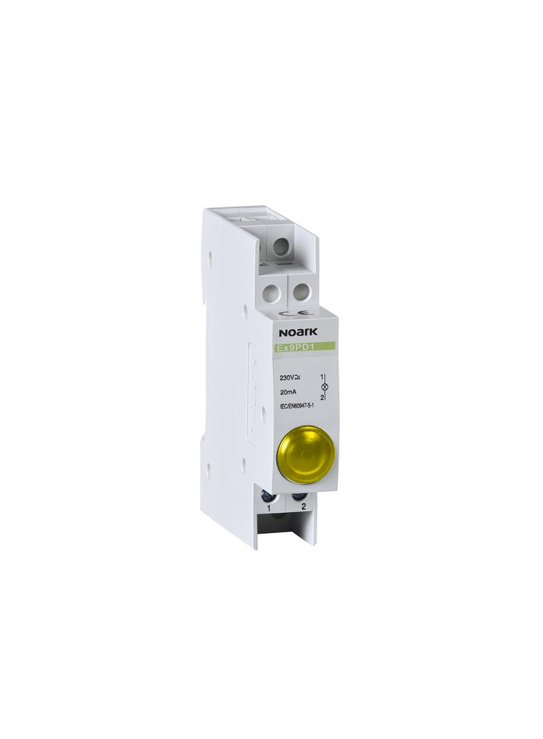 Ex9PD1y 6.3V AC/DC Lampka sygnalizacyjna 6 3V AC/DC 1 żółta LED 102434 NOARK