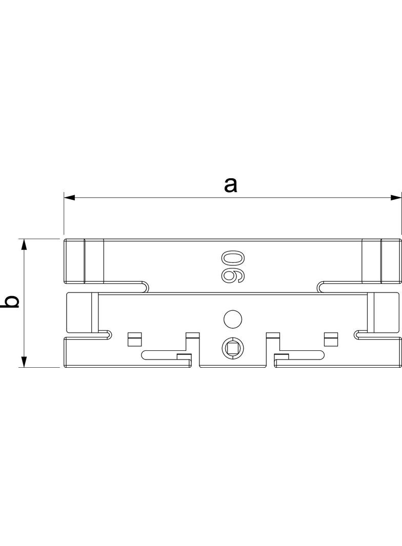 OTK H90, Klamra montażowa, bezhalogenowa