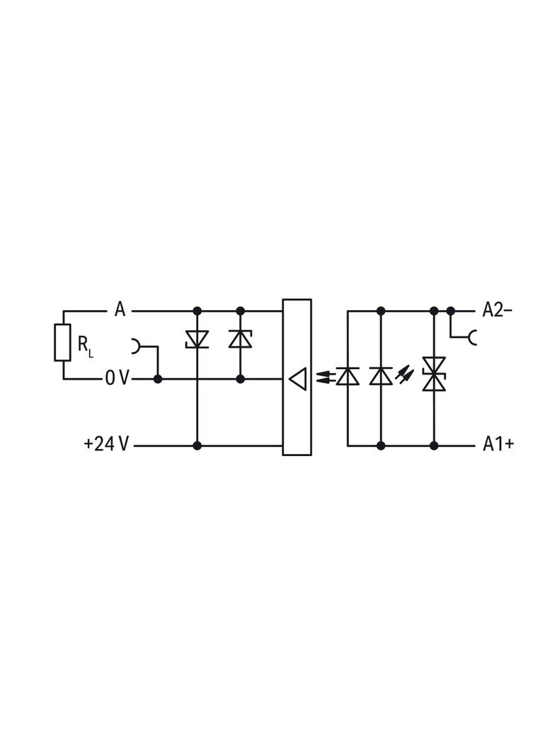 optoseparator 5VDC/24VDC/0,1A/100kHZ