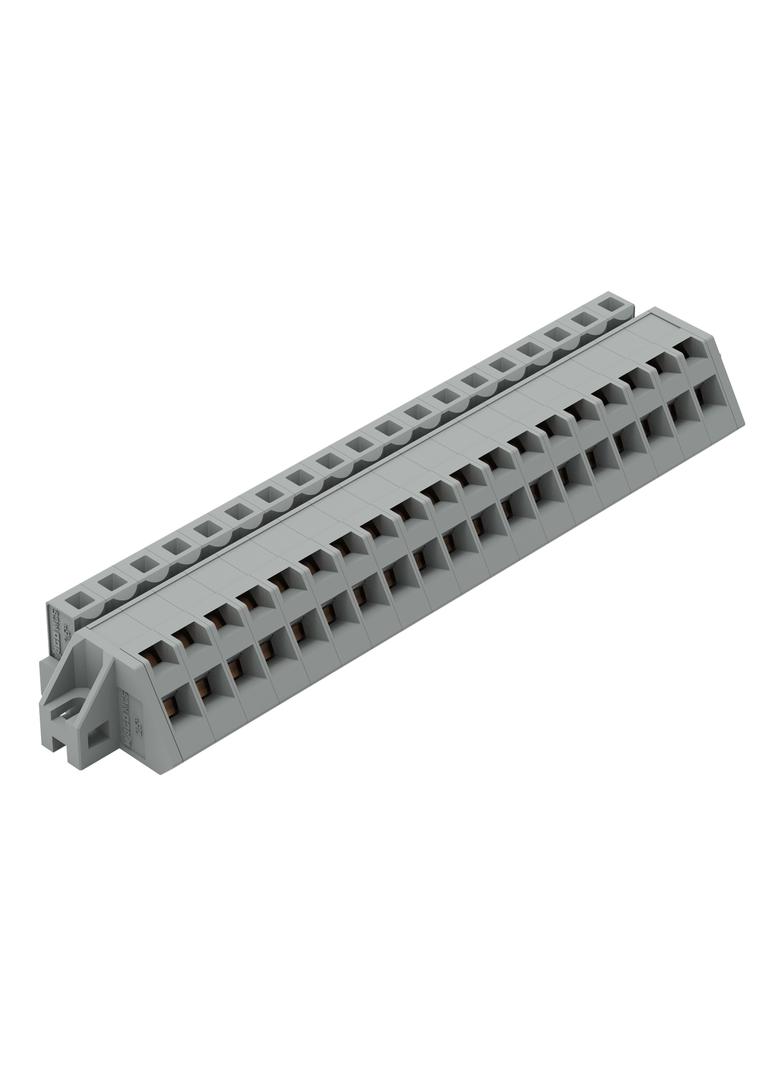 MCS-MIDI Classic gniazdo kątowe 19-bieg. szare raster 5 mm /10szt./ WAGO