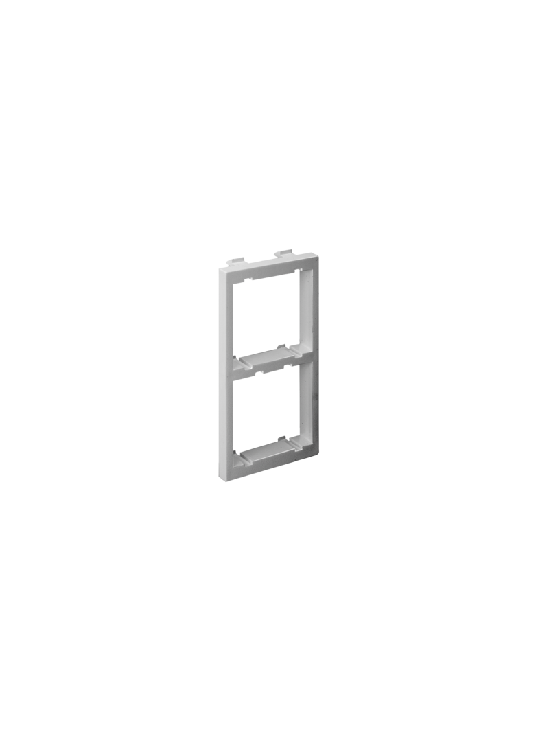 Simon Connect Adapter CIMA na 2 moduły K45 (45x45mm) pionowo aluminium S62/8 KONTAKT