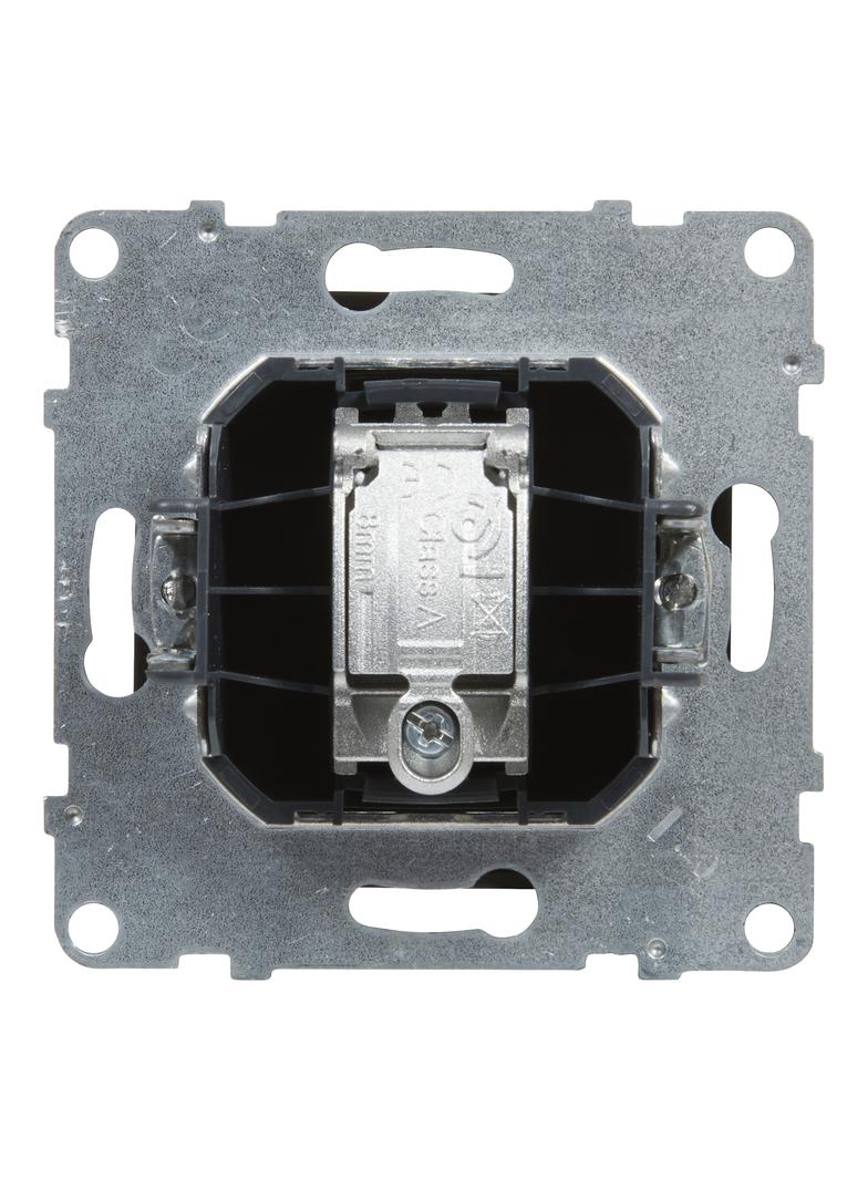 SUNO - Gniazdo TV typ  F  - końcowe - 1.5 dB, Czarny, Legrand