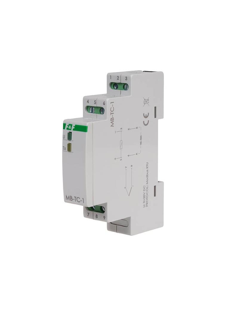 Przetwornik temperatury MAX-MB-TC-1 Do współpracy z termoparami K, J, E, N, T, S, R, B.
