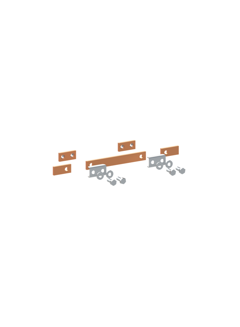 ZX2330 Szyna miedziana 20x5mm szerokość 1PW 250mm V2, A2 (do samodzielnego montażu)