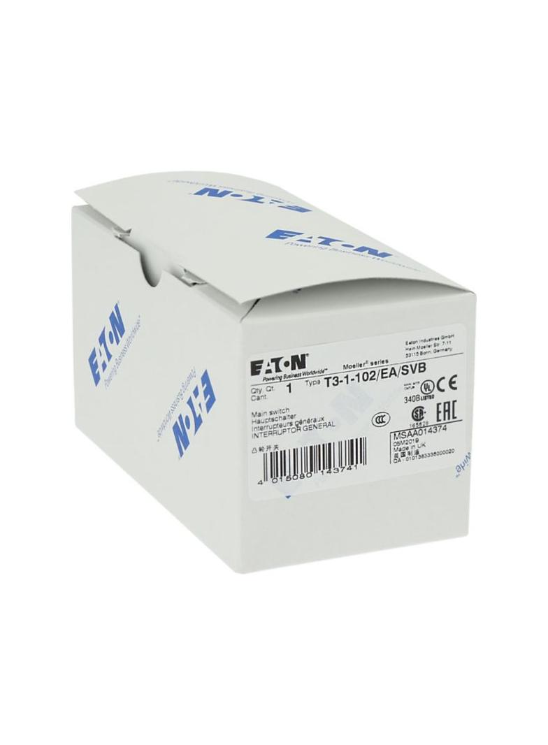 T3-1-102/EA/SVB Łącznik krzywkowy 32A 13kW 014374 EATON