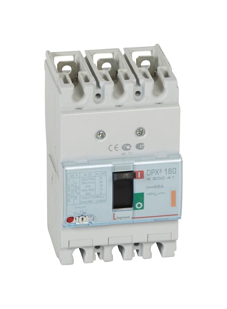 Wyłącznik DPX3160 3P 25A 25Ka 420041 LEGRAND