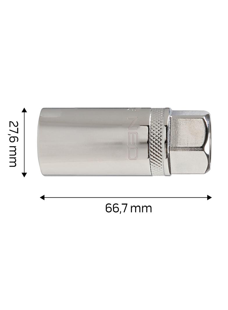 Nasadka do świec 1/2", 21 mm