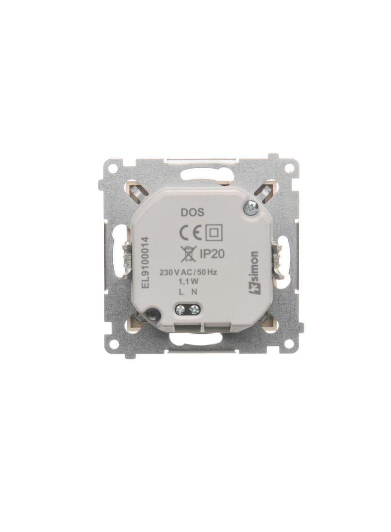 Simon 54 Oprawa oświetleniowa LED 230V AC 1.1 W białe ciepłe 3100 K kremowy