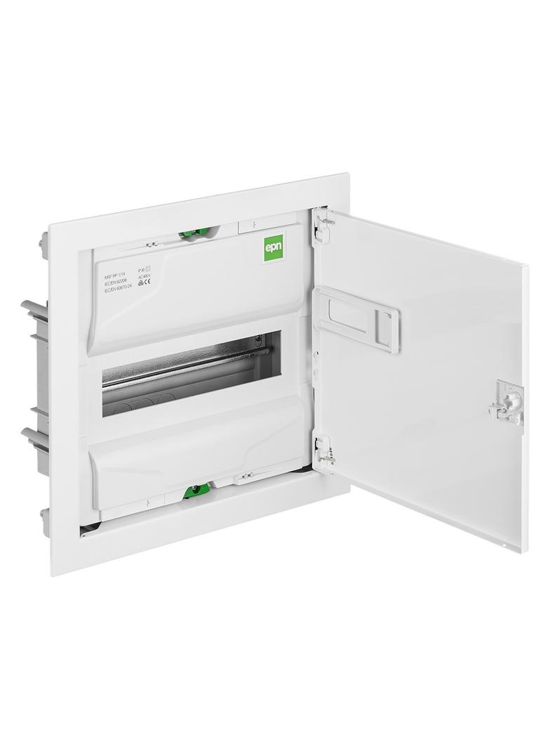 MSF RP 1/14 IP30 N+PE DRZWI METALOWE BIAŁE