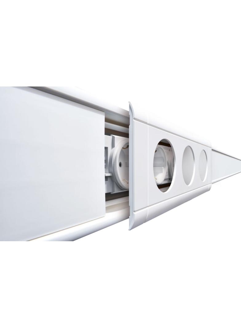 tehalit.WA Maskownica 3-krotna ABS bezhalogenowy biały GB080309016 HAGER