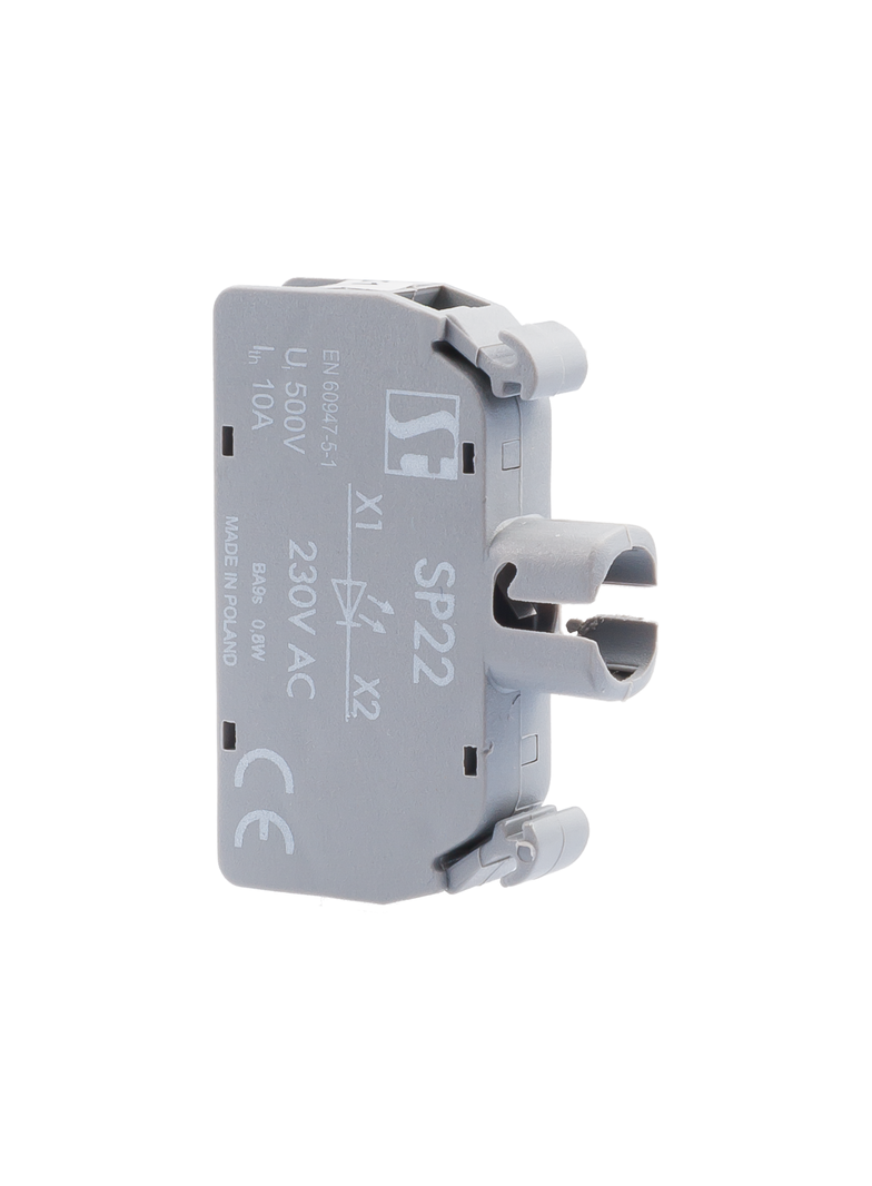 OPRAWA LAMPKI BA9S (BEZ ŹRÓDŁA ŚWIATŁA) STANDARD - ŻARÓWKA 24V (2W) BA9S SP22-1435R03 SPAMEL