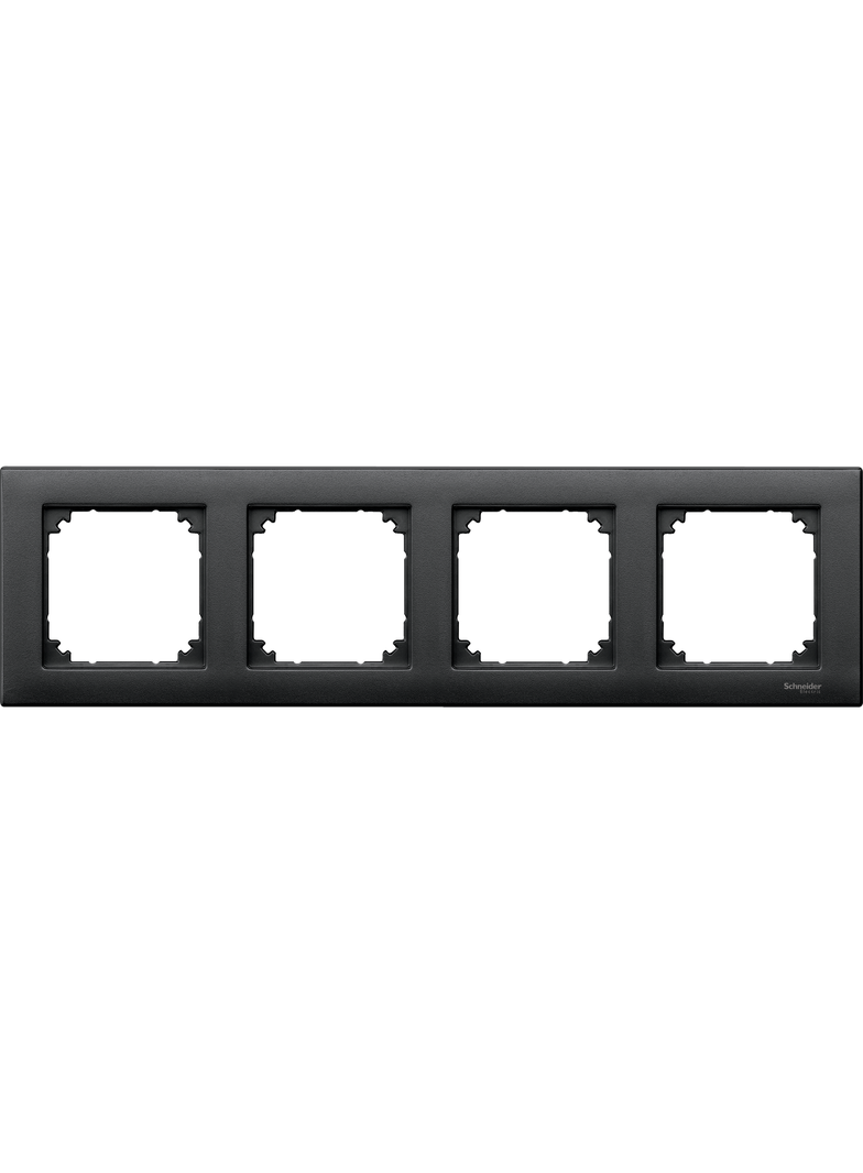 Merten, M-Plan, ramka czterokrotna, antracytowy