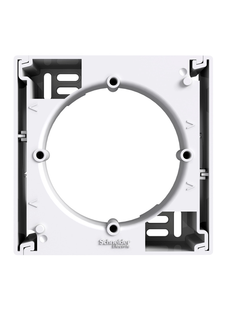 Asfora, podstawa naścienna, biały