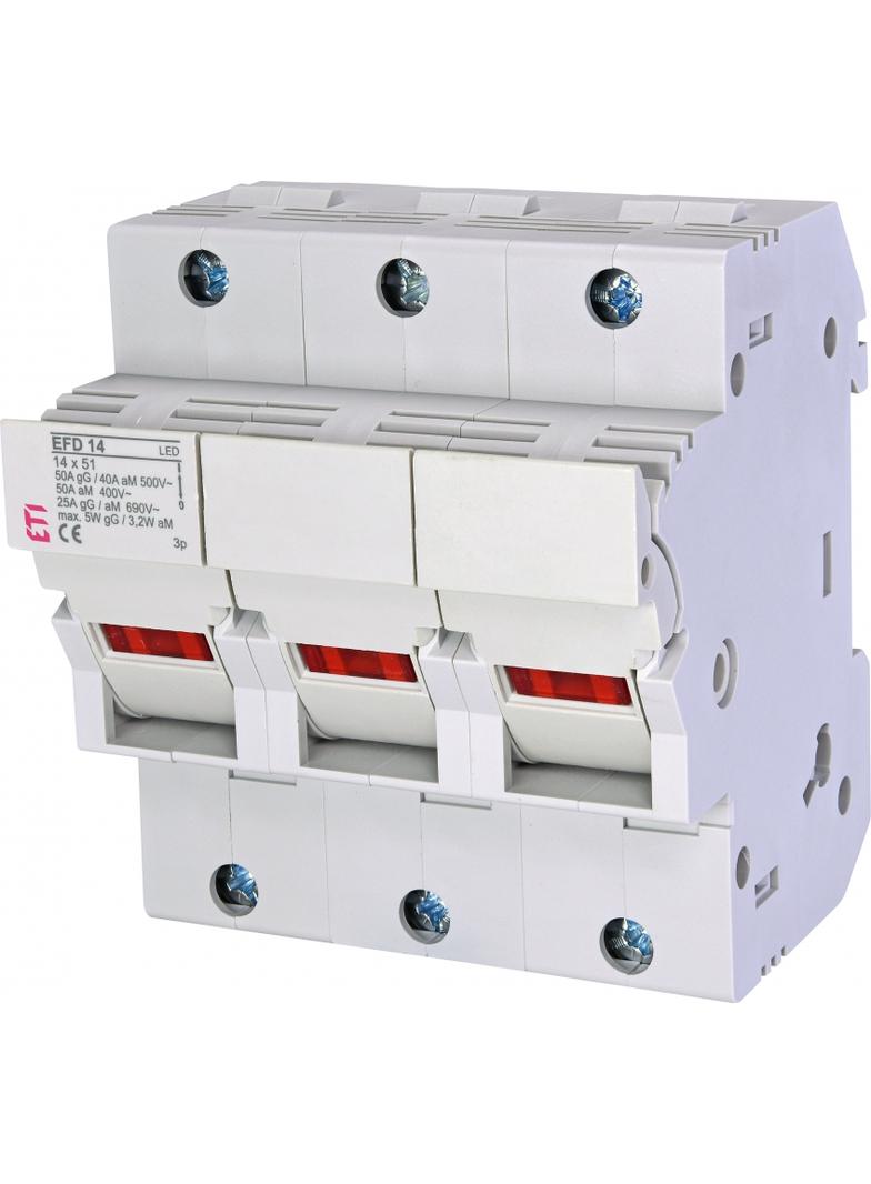 Rozłącznik bezpiecznikowy EFD 14 3P LED 002560014 ETI