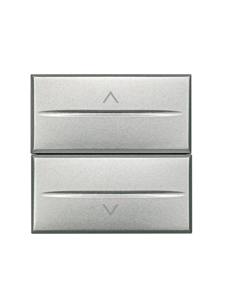 AXOLUTE - PRZEŁĄCZNIK 1-0-2 2 MODUŁY AXIAL ALUMINIUM, Bticino