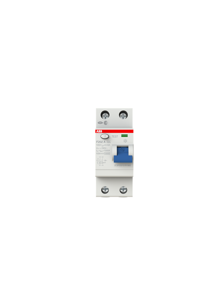 F202 A-100/0,03 wyłącznik różnicowo-prądowy STANDARD